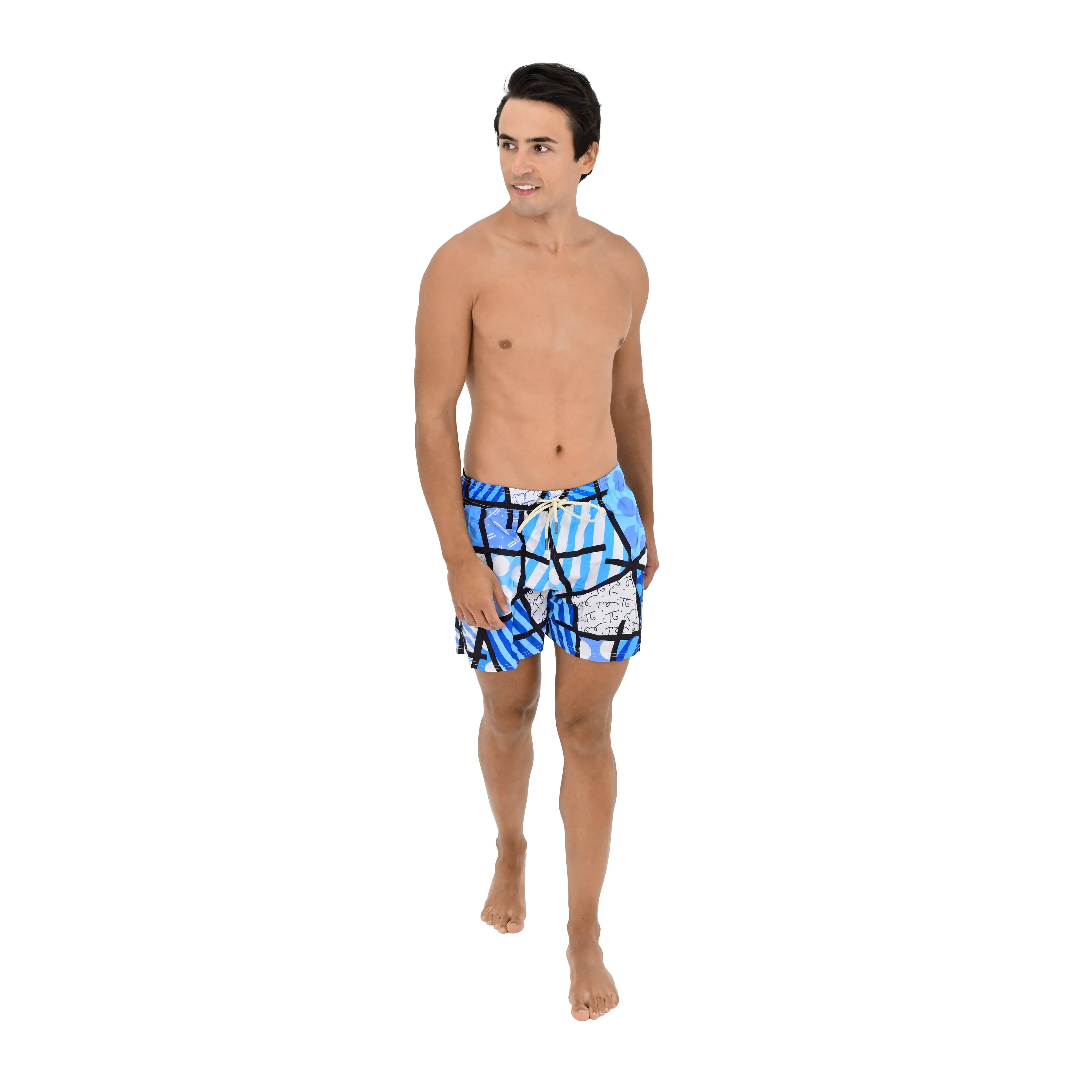 Limited Edition - BRITTO®  Shorts - BLUE LANDSCAPE - MEN