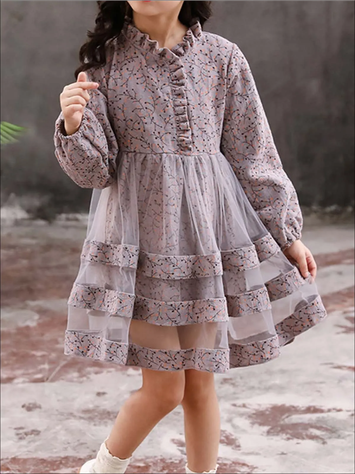 Love At First Sight Sheer Tulle Dress