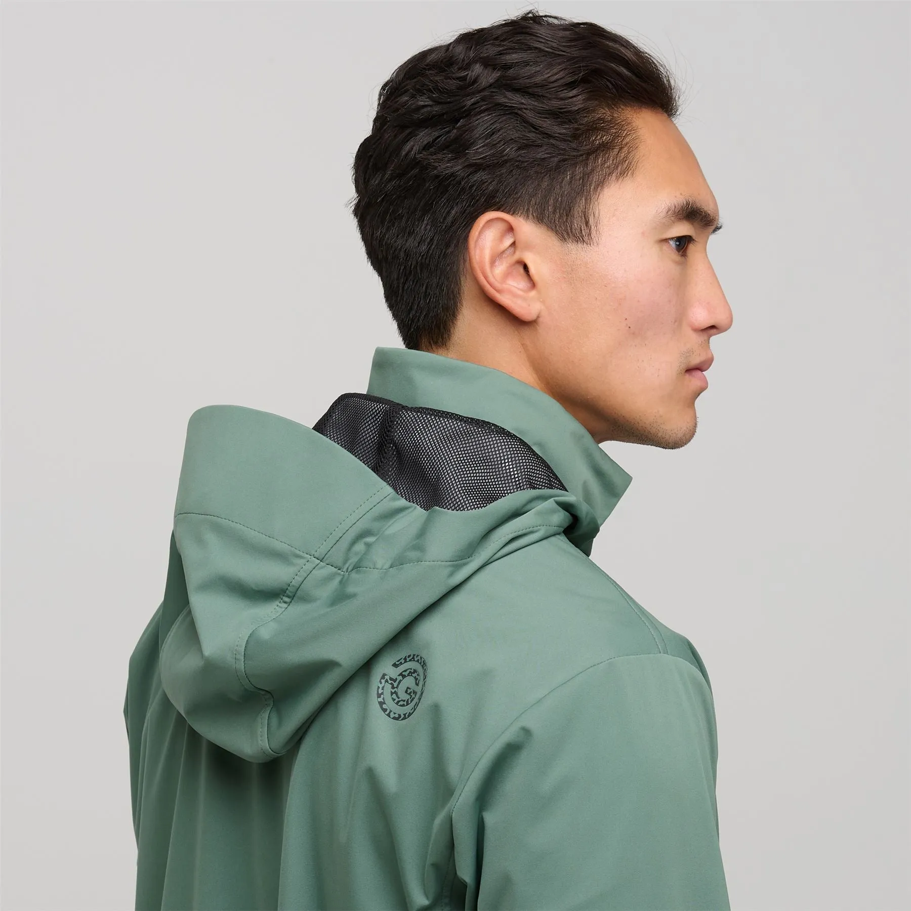 Luke CONCEPT Hooded Windproof Jacket Duck Green - 2024