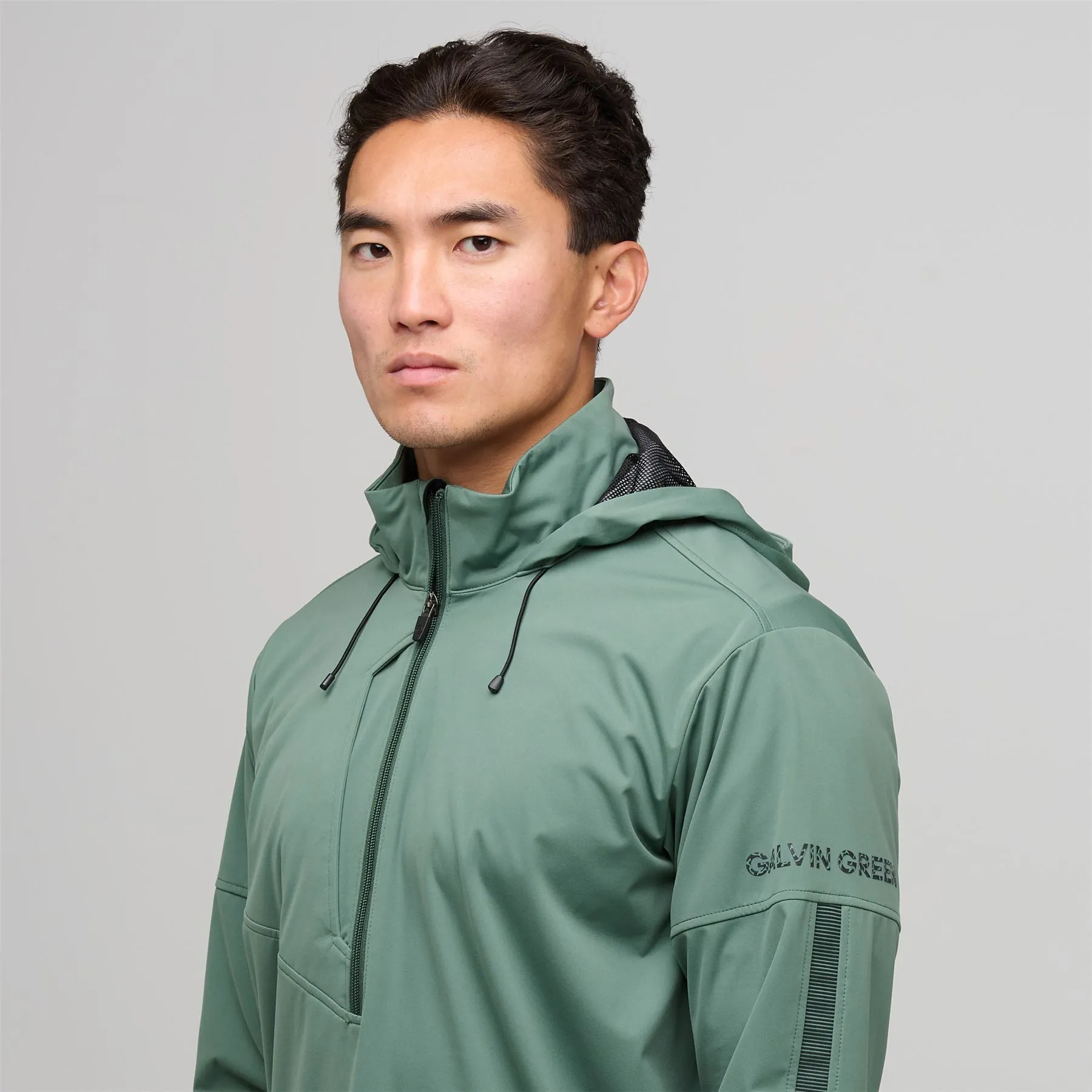 Luke CONCEPT Hooded Windproof Jacket Duck Green - 2024