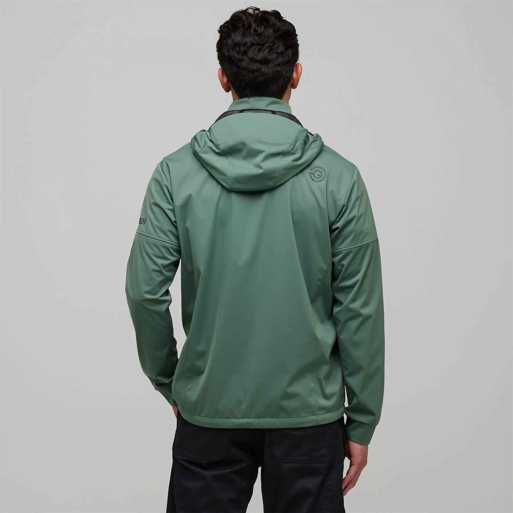 Luke CONCEPT Hooded Windproof Jacket Duck Green - 2024