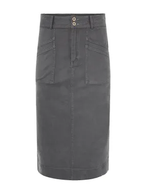 Margaret O'Leary Ophelia Skirt in Carbon