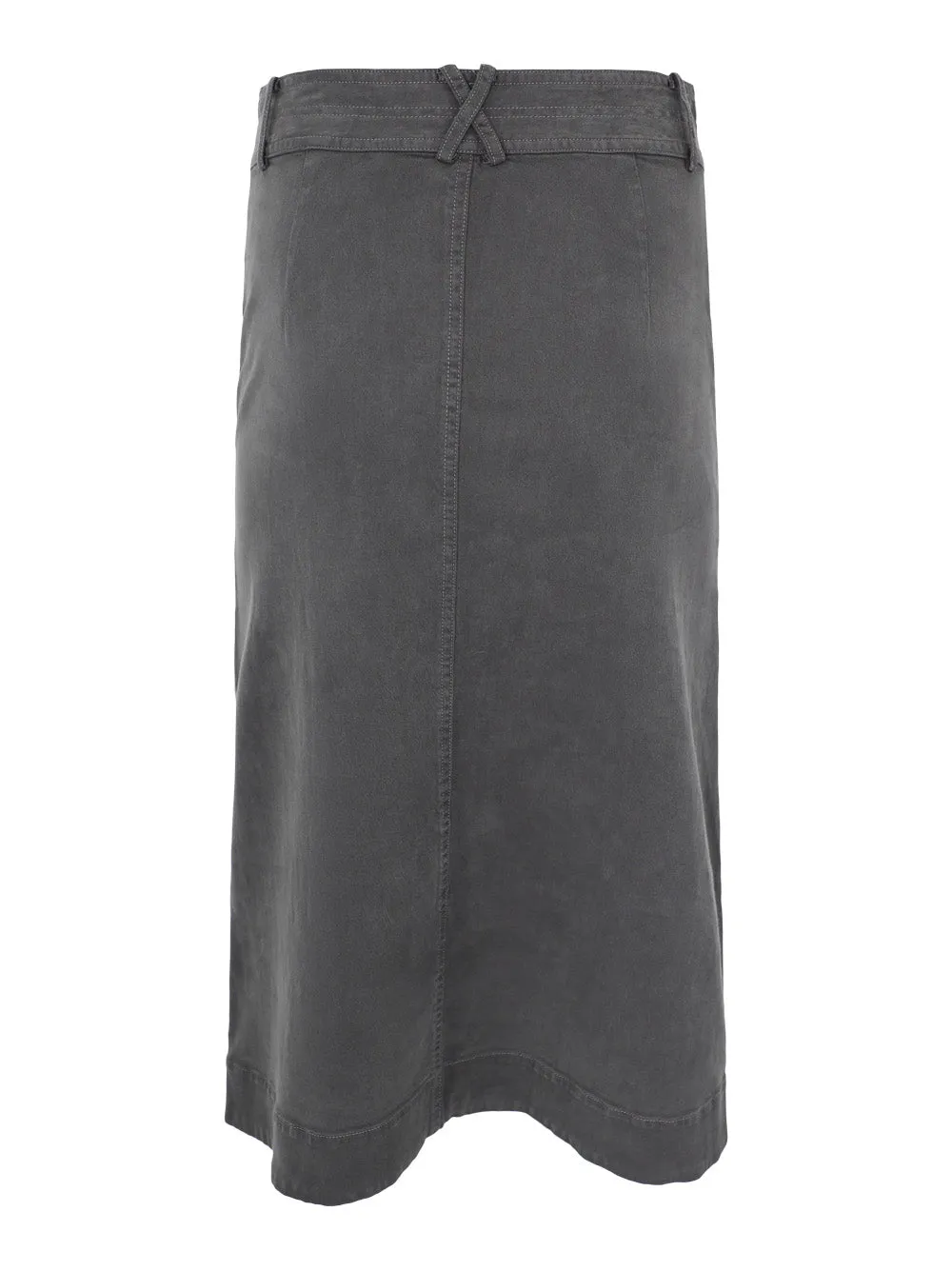 Margaret O'Leary Ophelia Skirt in Carbon