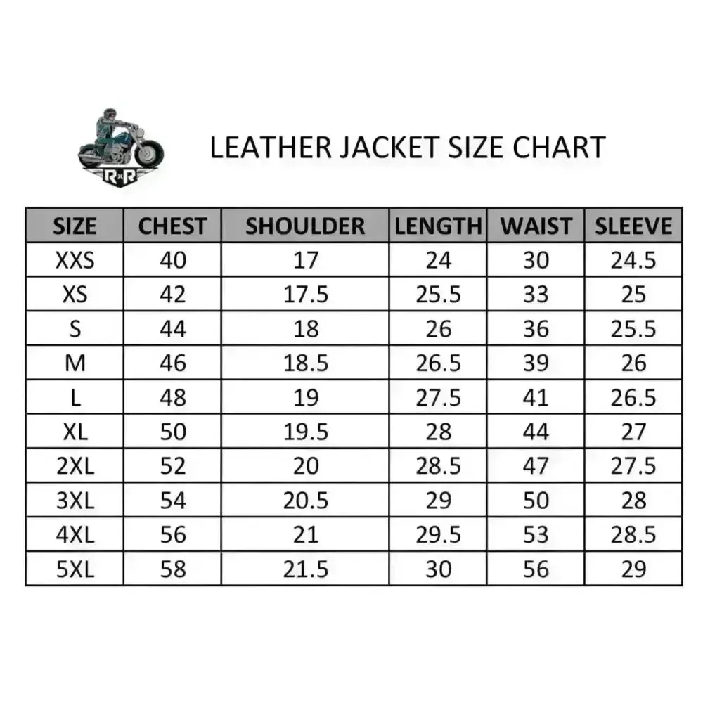 Men's Punk Metal Button Spiked Studded Leather Jacket