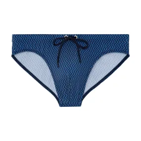 Morny Swim Mini Briefs | Navy Prin 402773-I0ra