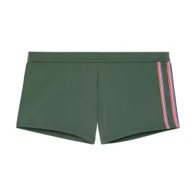 Nautical Cup Swim Shorts | Khaki Green 402756-00xd