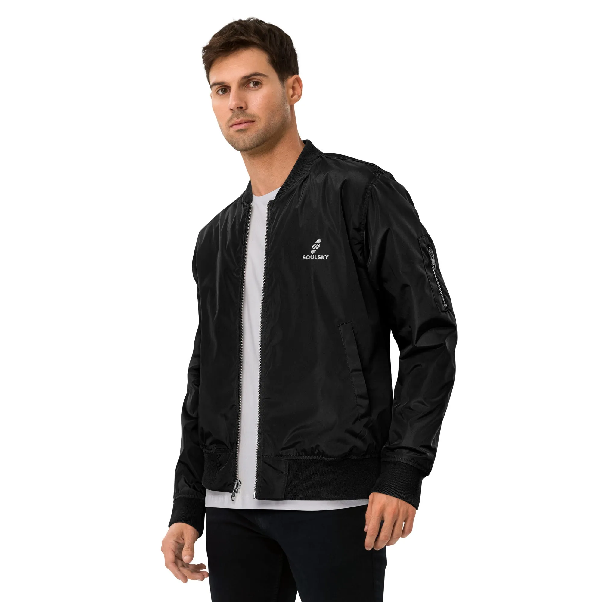 NEVER LOSE HOPE Premium Bomber Jacket - Black