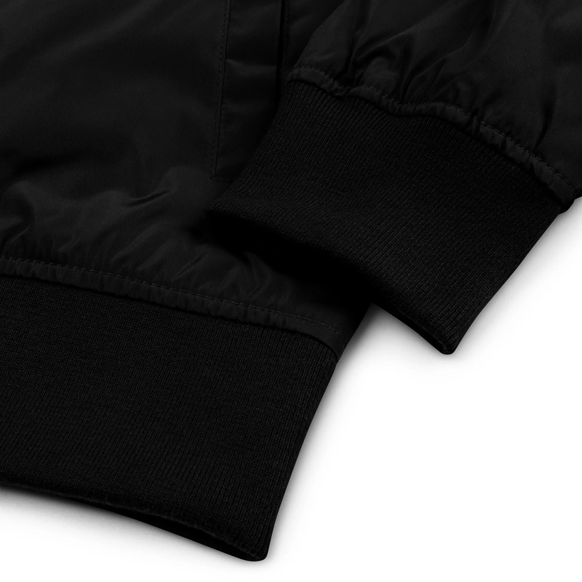 NEVER LOSE HOPE Premium Bomber Jacket - Black