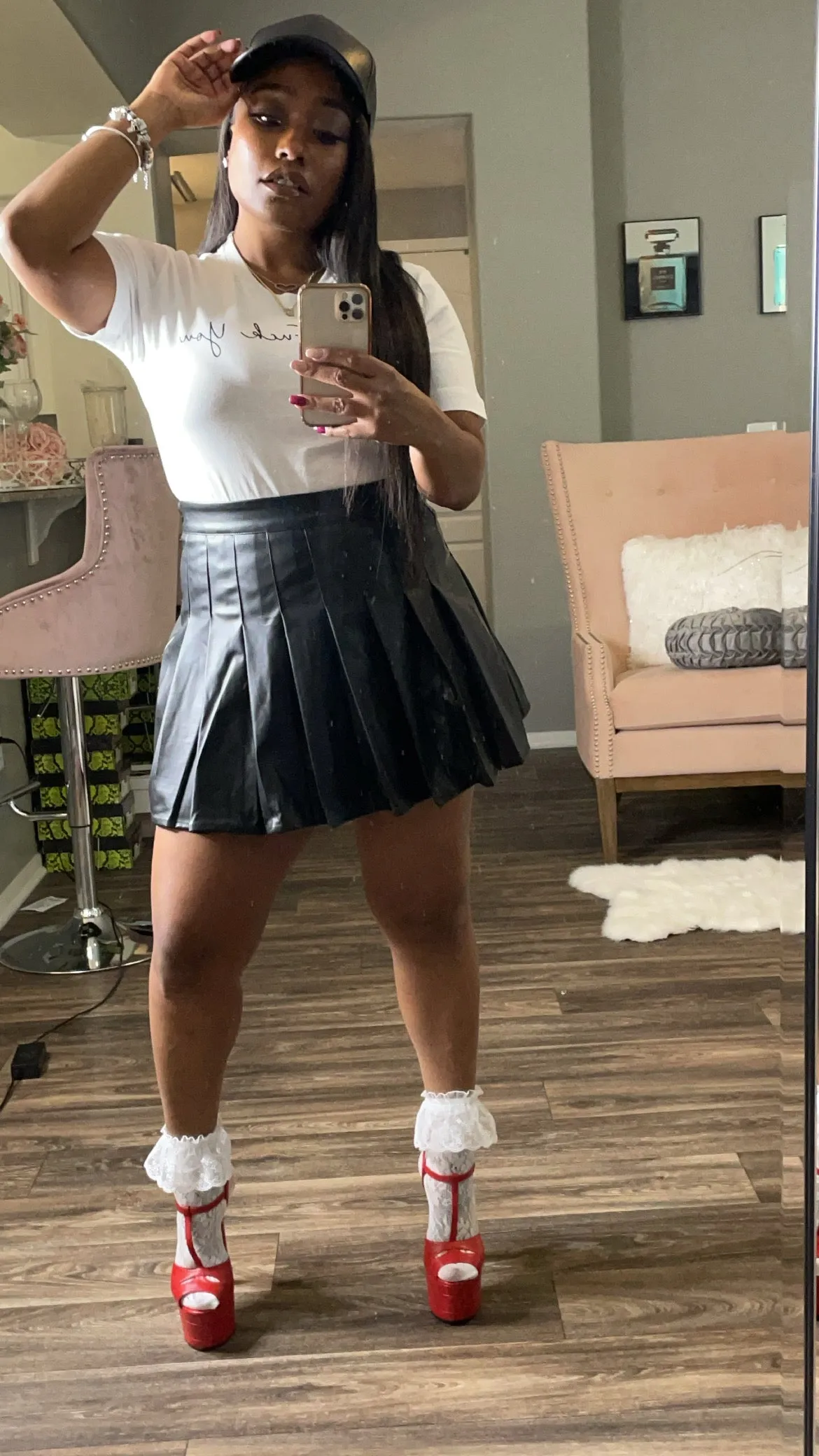 Not Clueless Pleated Skirt