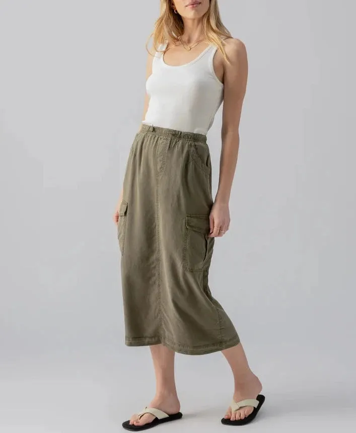 Parachute Semi-High Rise Skirt