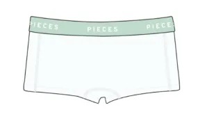 PCLOGO Trunks - Bright White