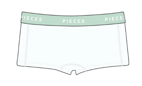 PCLOGO Trunks - Bright White