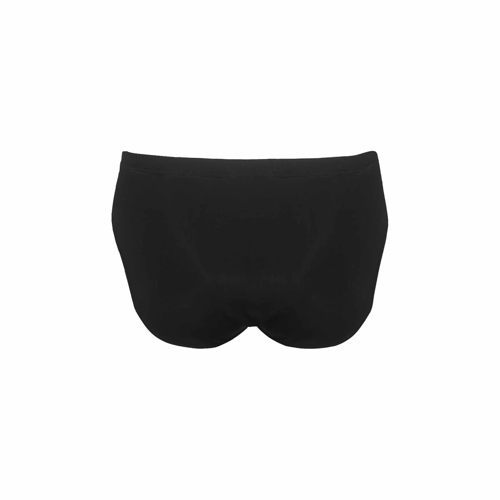 Personalized Triangle Swim Briefs with Custom Name Print Property & Hot Lips Men's Customized Swim Trunks