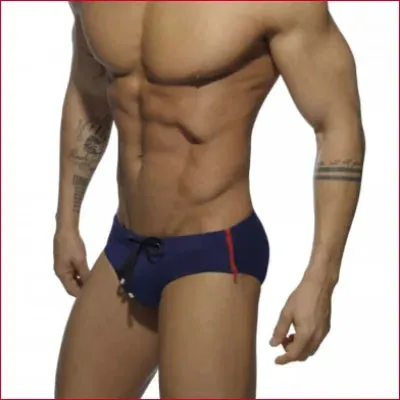 Pragmatic Men’s Swimsuit with Side Zipper