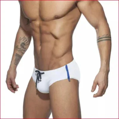 Pragmatic Men’s Swimsuit with Side Zipper
