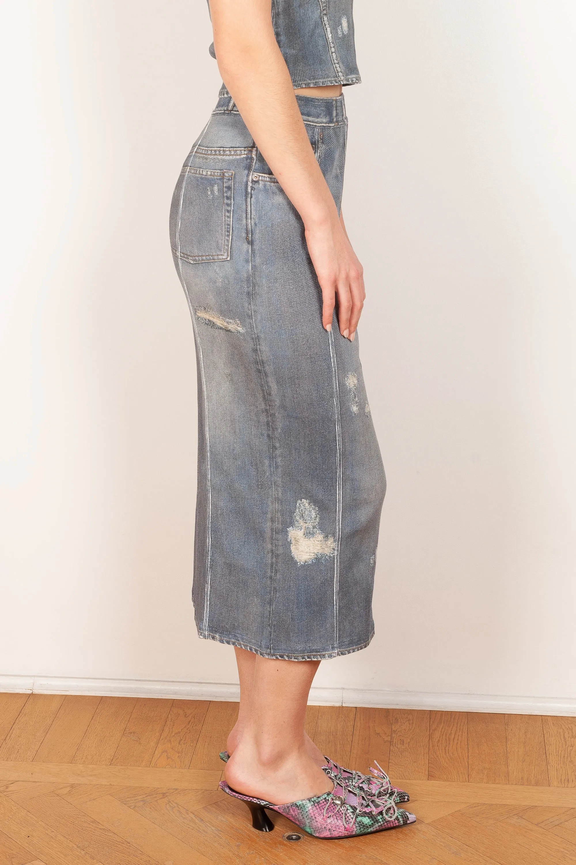 Printed Skirt 661