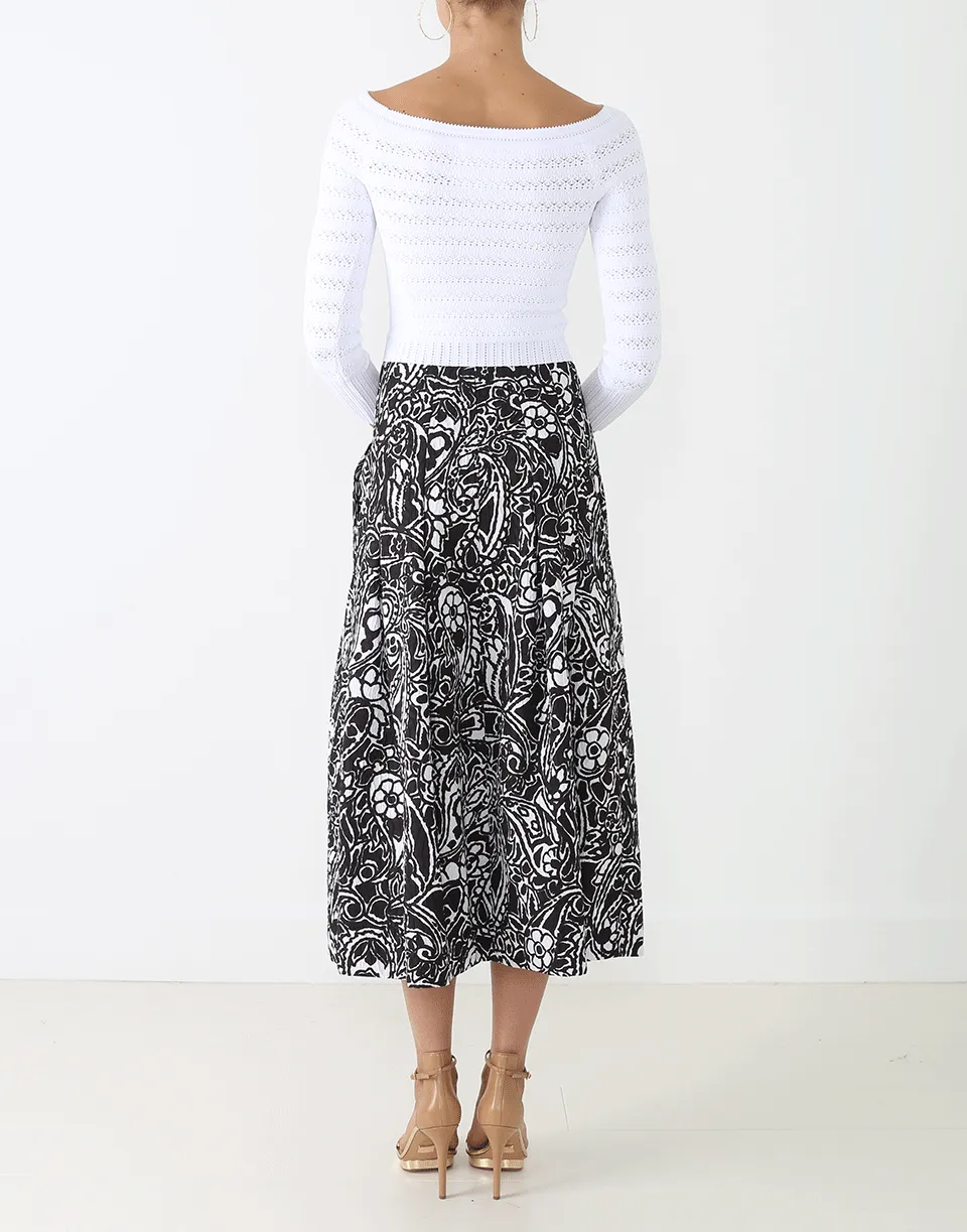 Printed Skirt