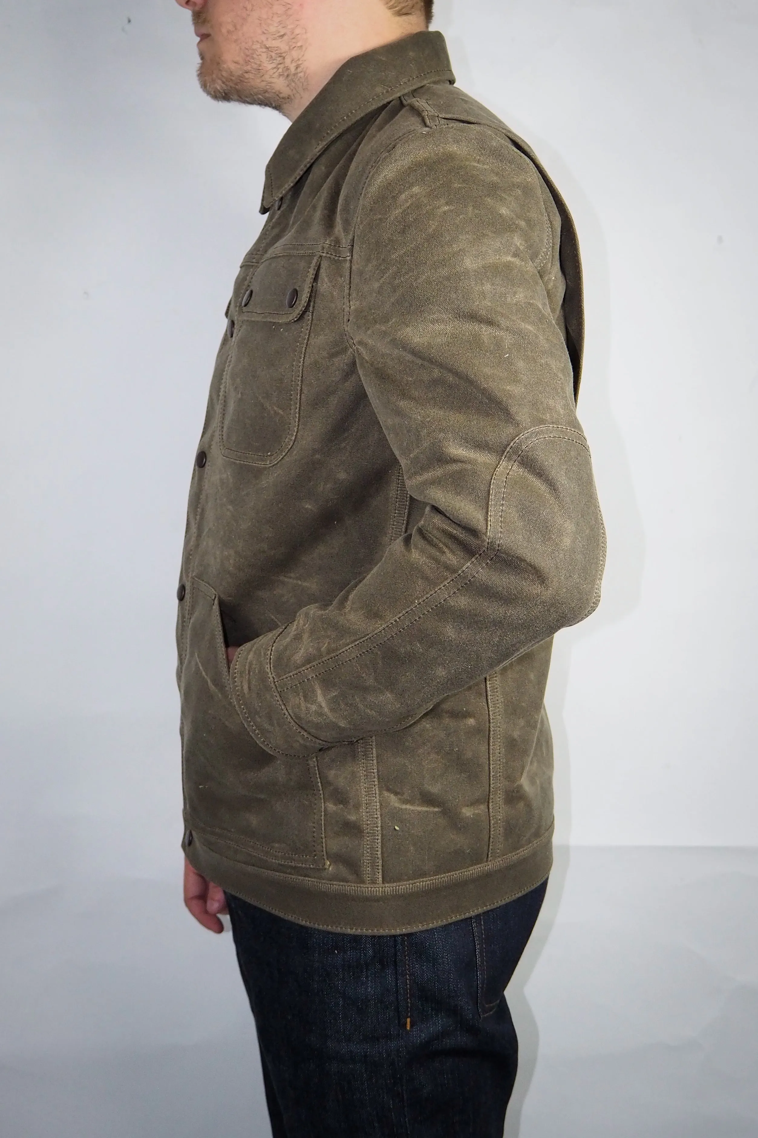 Ranger Jacket - 20oz. Sage Waxed Canvas