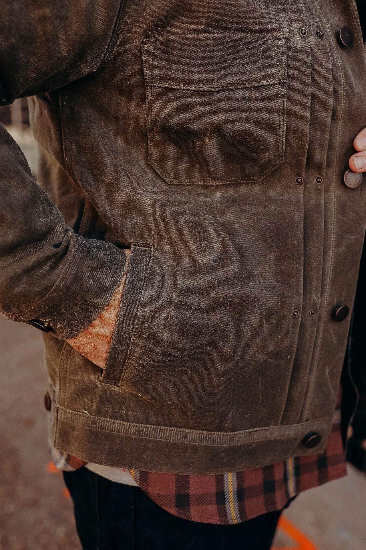 RJ-1 Heavy Wool Lined- Tobacco