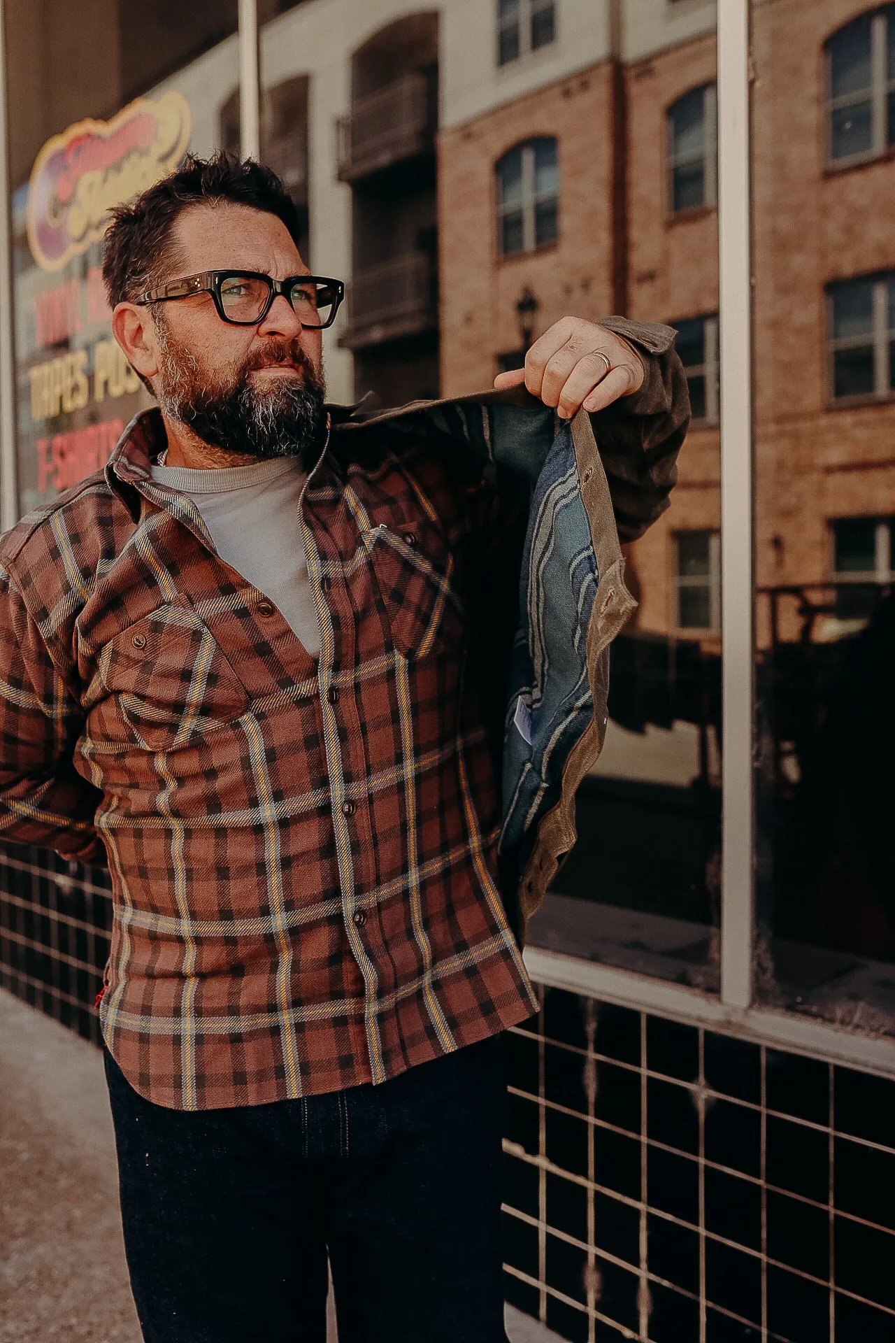 RJ-1 Heavy Wool Lined- Tobacco
