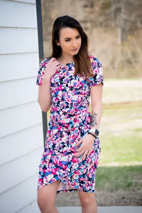 Star of the Show Dress- Navy
