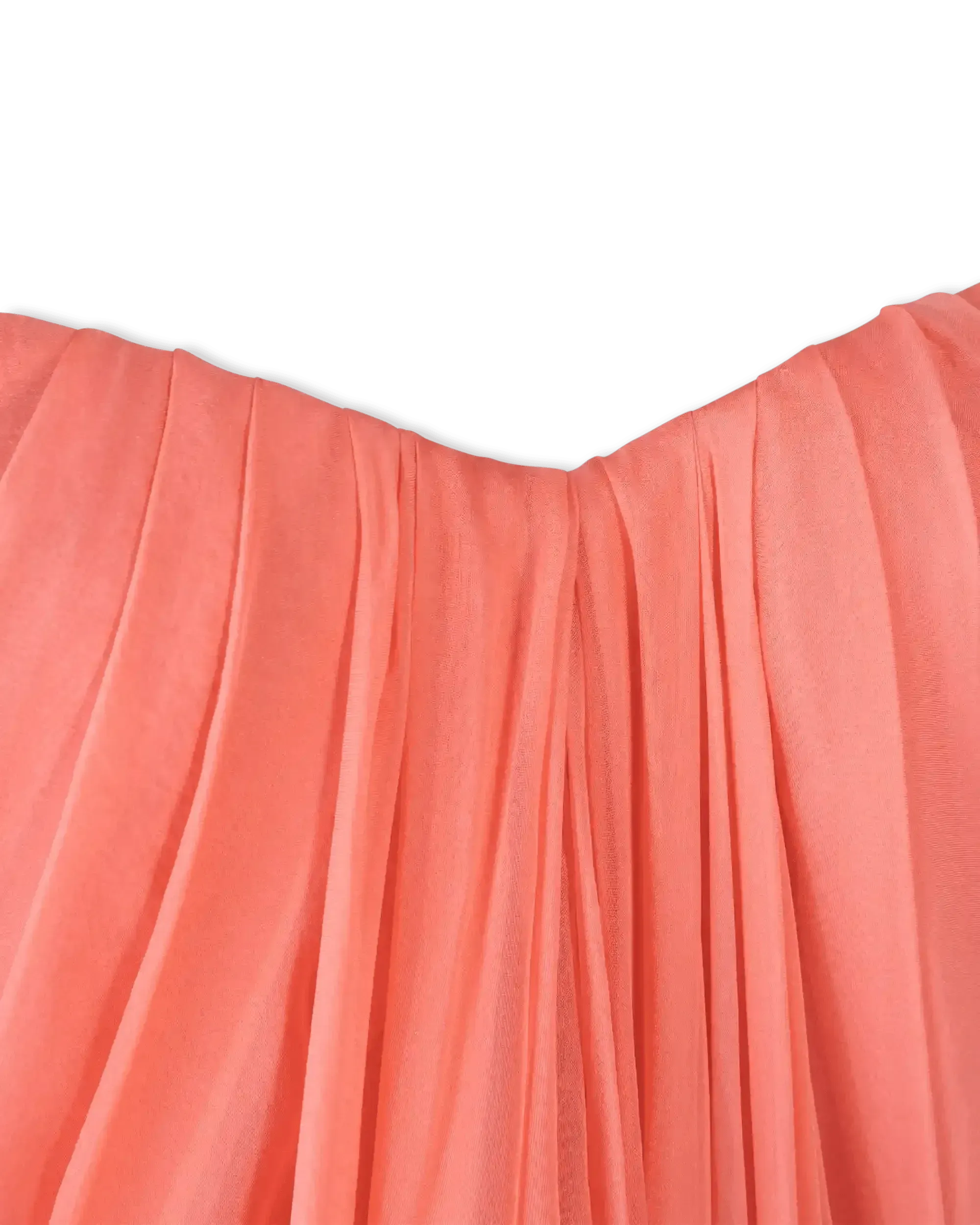Strapless Sweetheart Neck Chiffon Dress