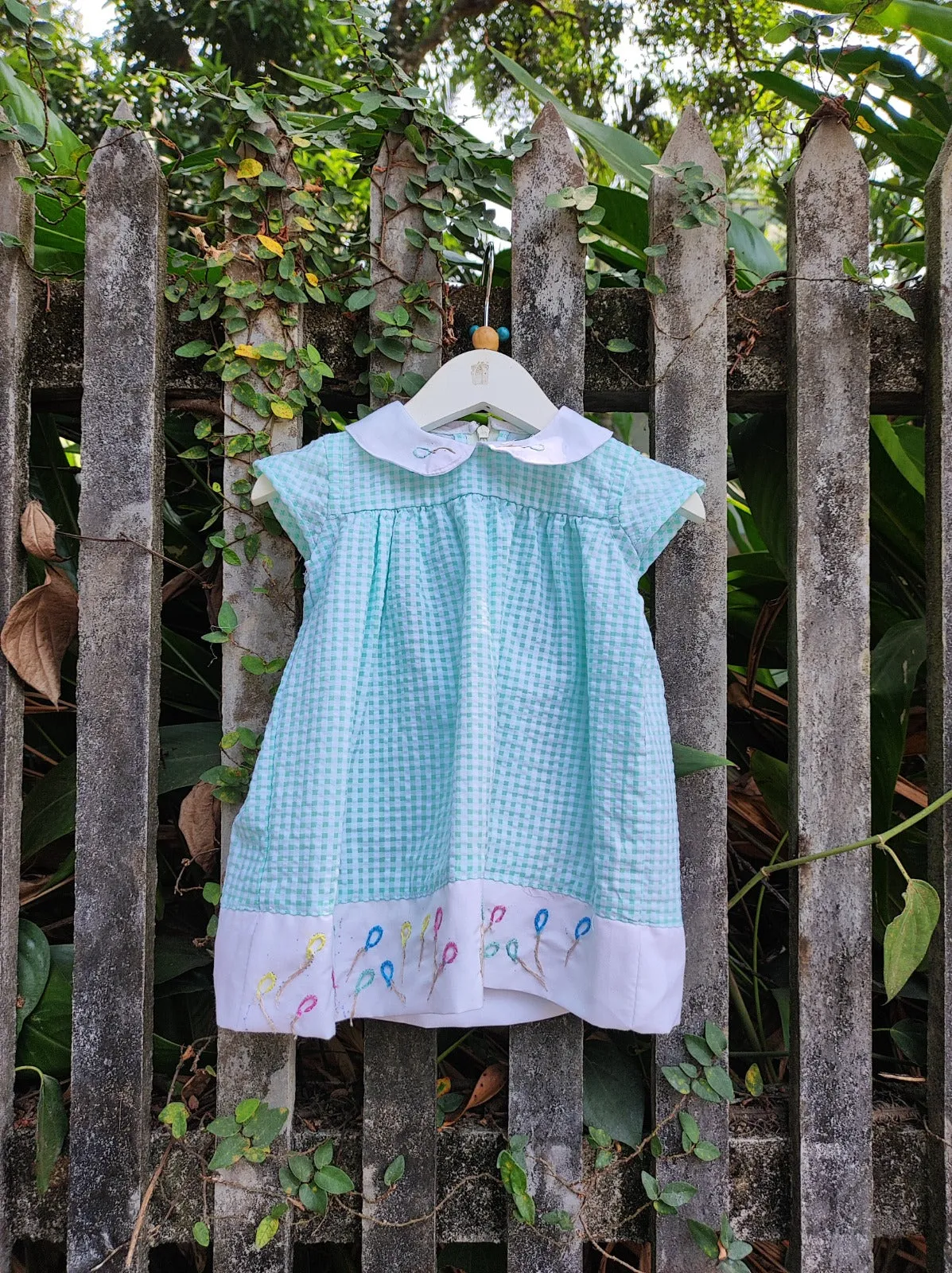Summer Cool White Collared Dress