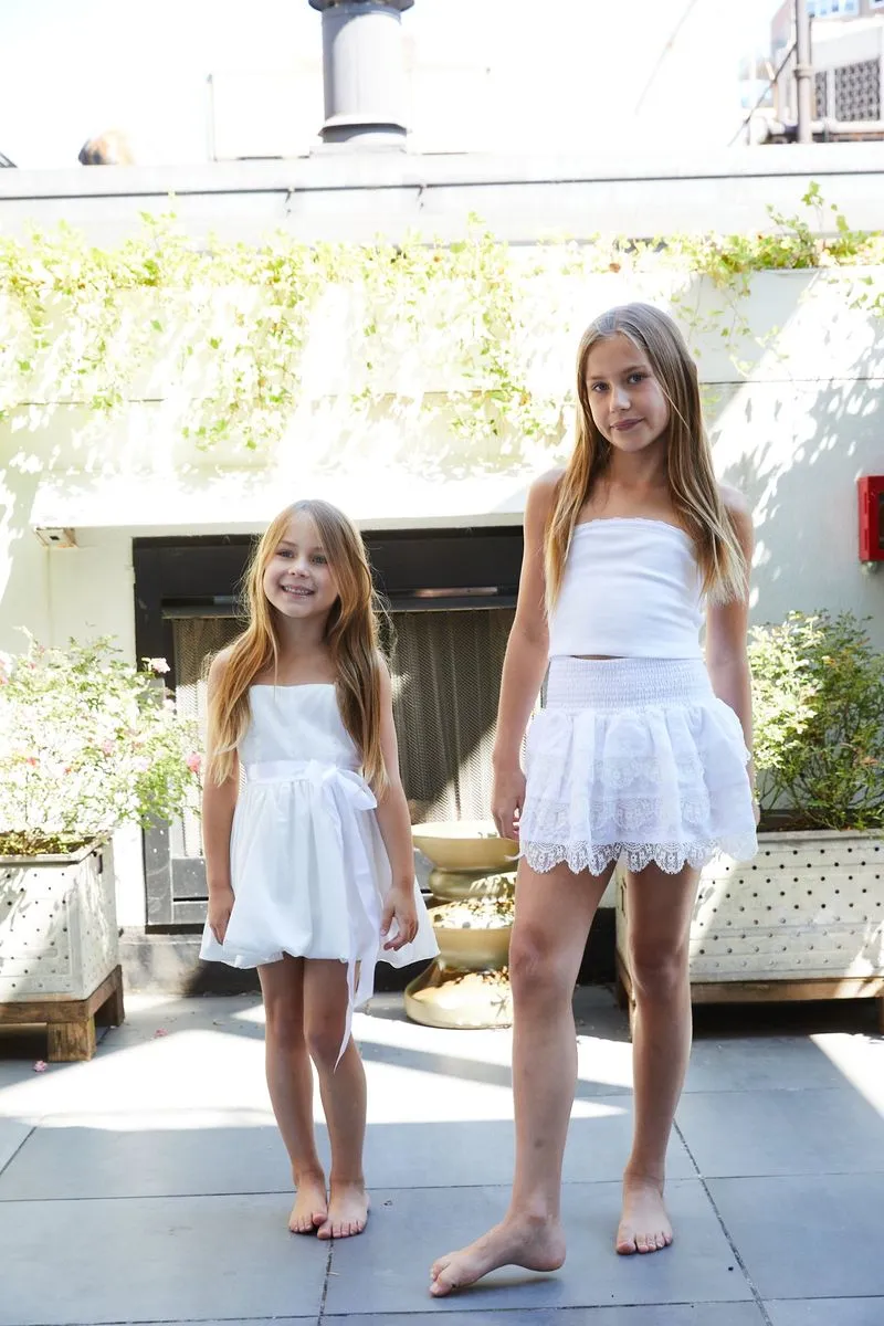tween bubble hem dress