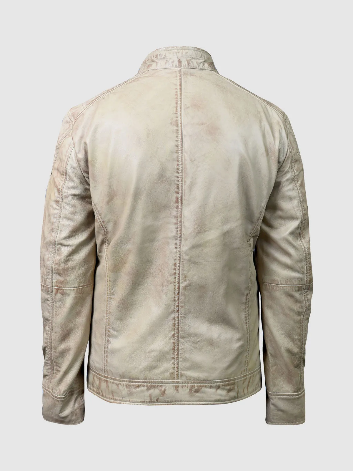 Vintage Off-White Waxed Jacket