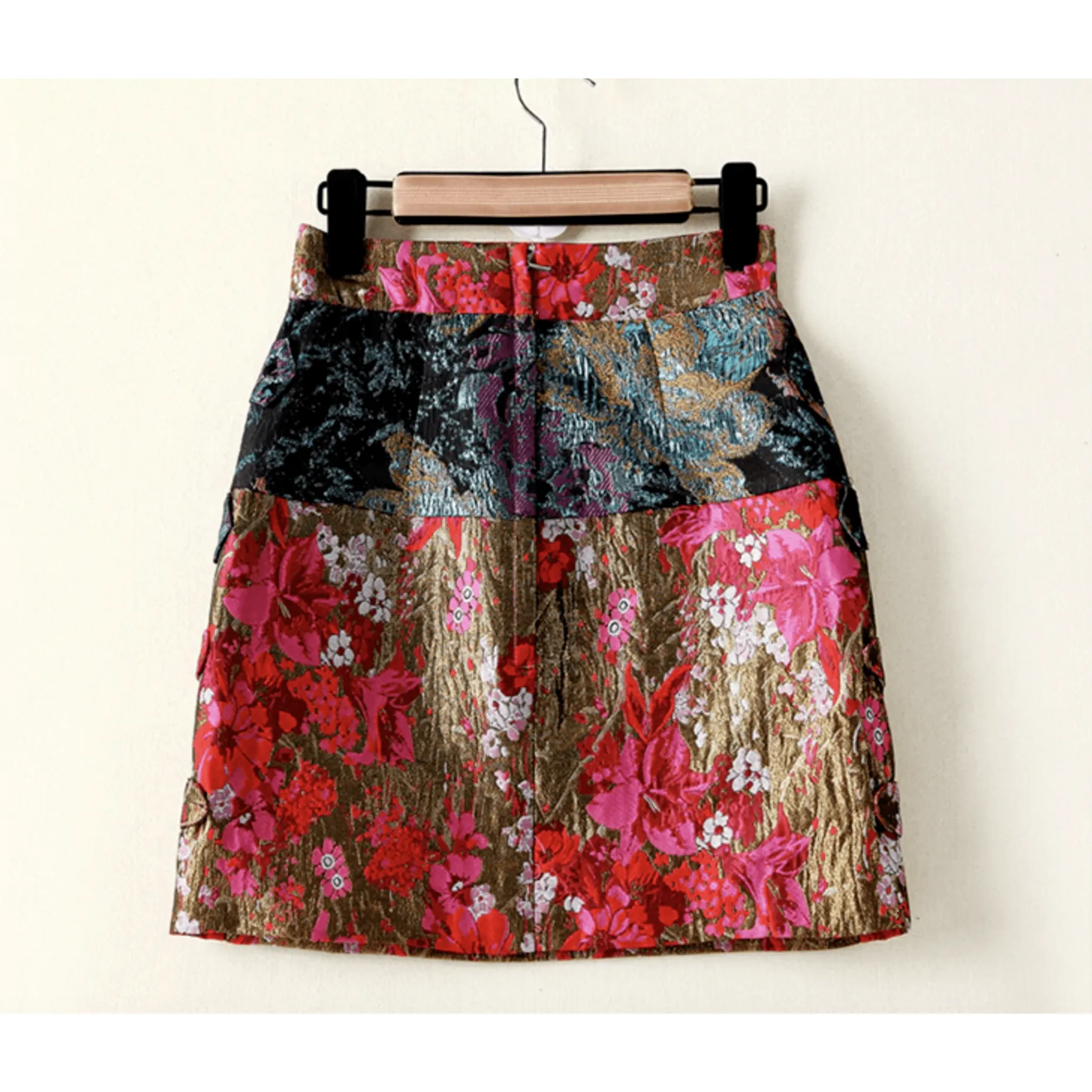 Vintage Printed Skirt