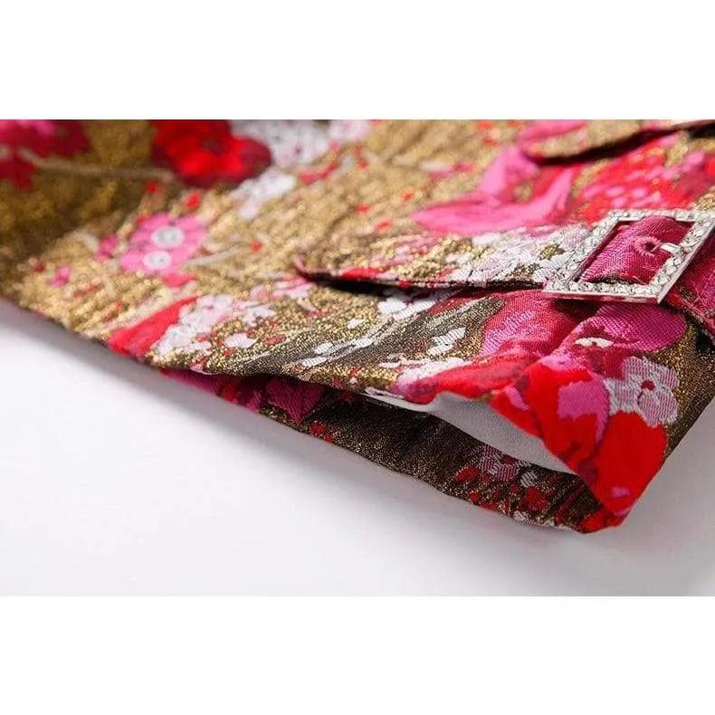 Vintage Printed Skirt