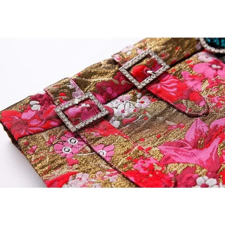 Vintage Printed Skirt