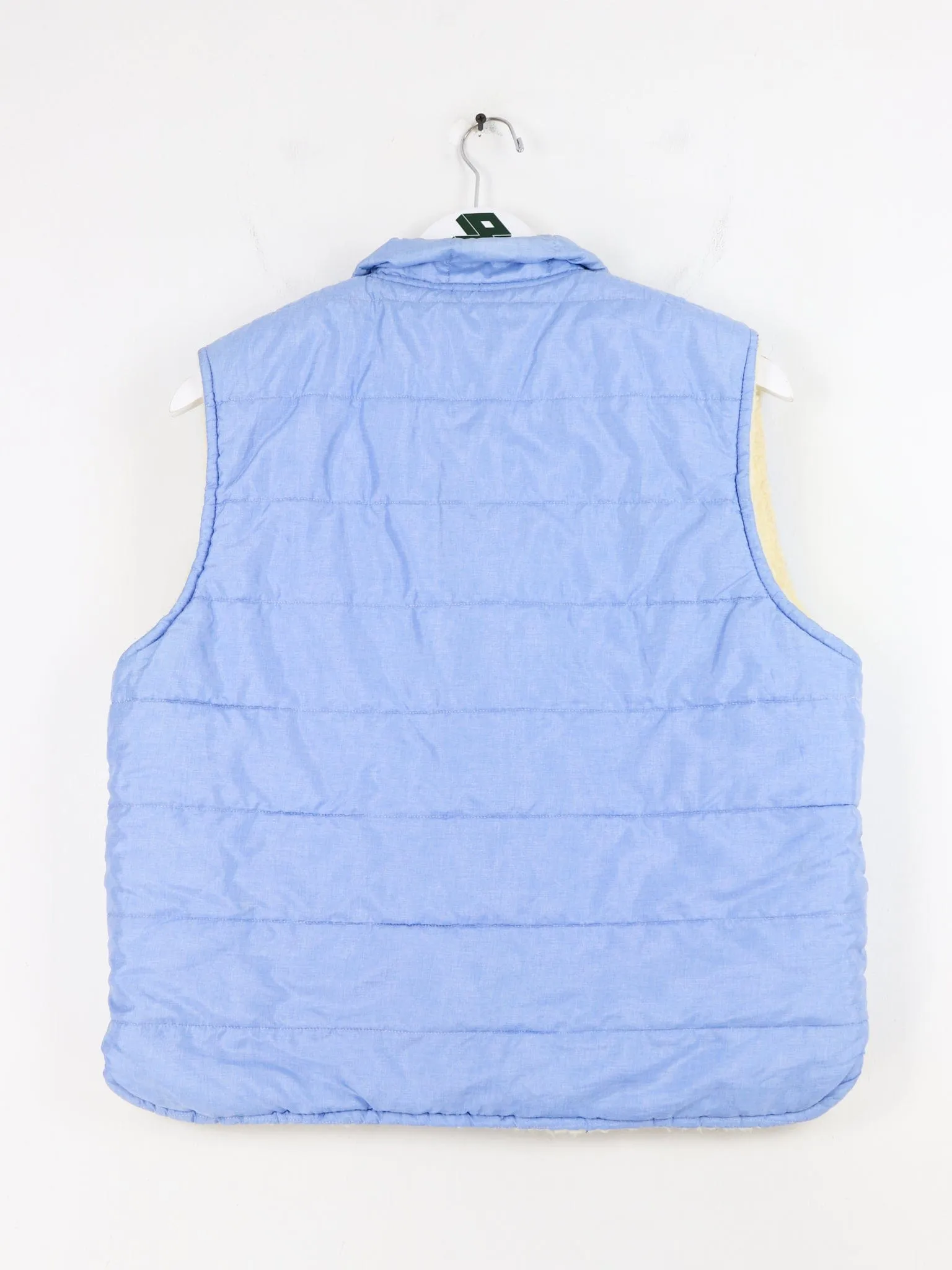 Vintage Vest Mens Small Blue 70s/80s Sherpa Lined jacket