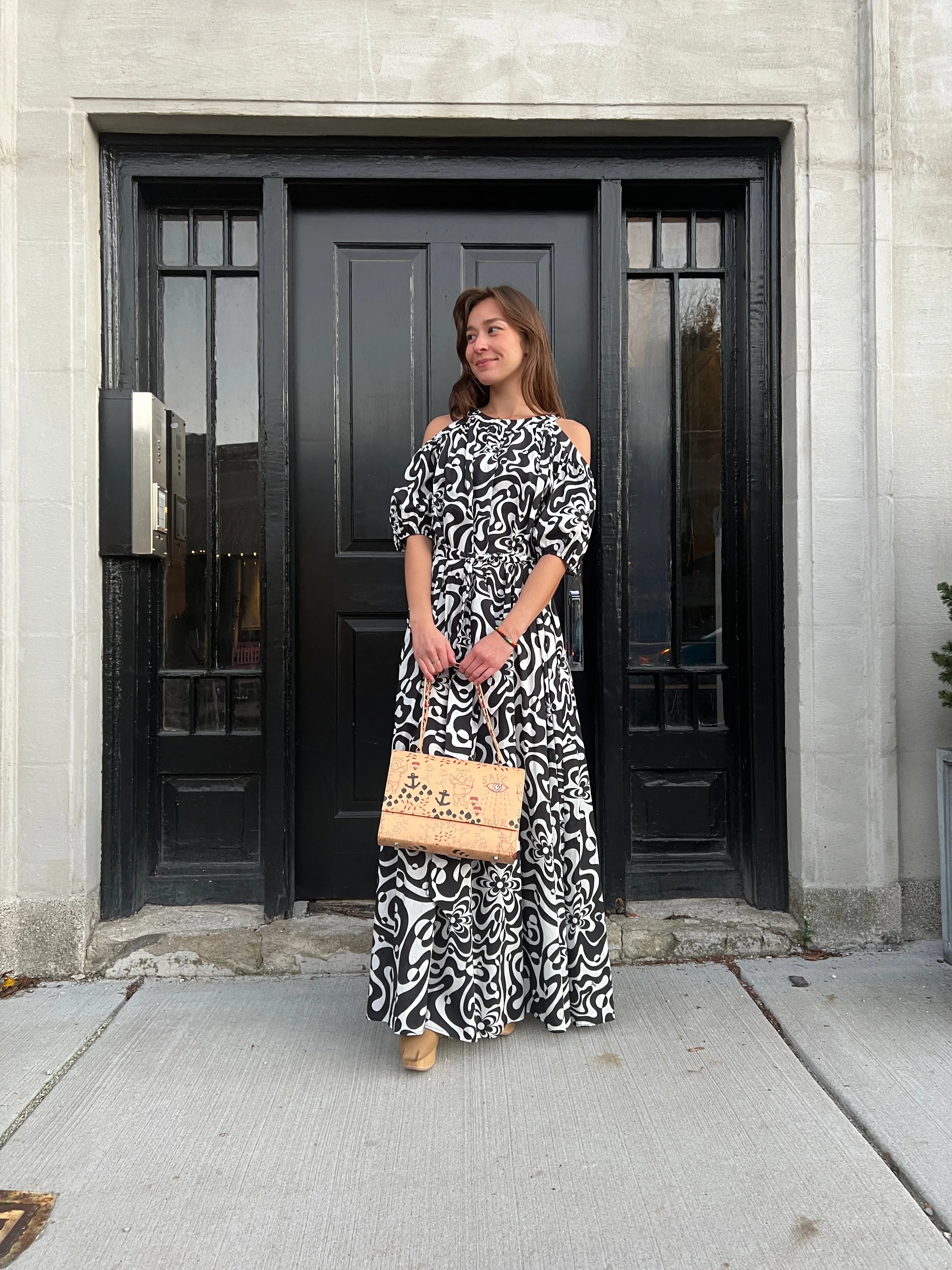 Vivetta - Dress: Stampa Fondo Nero