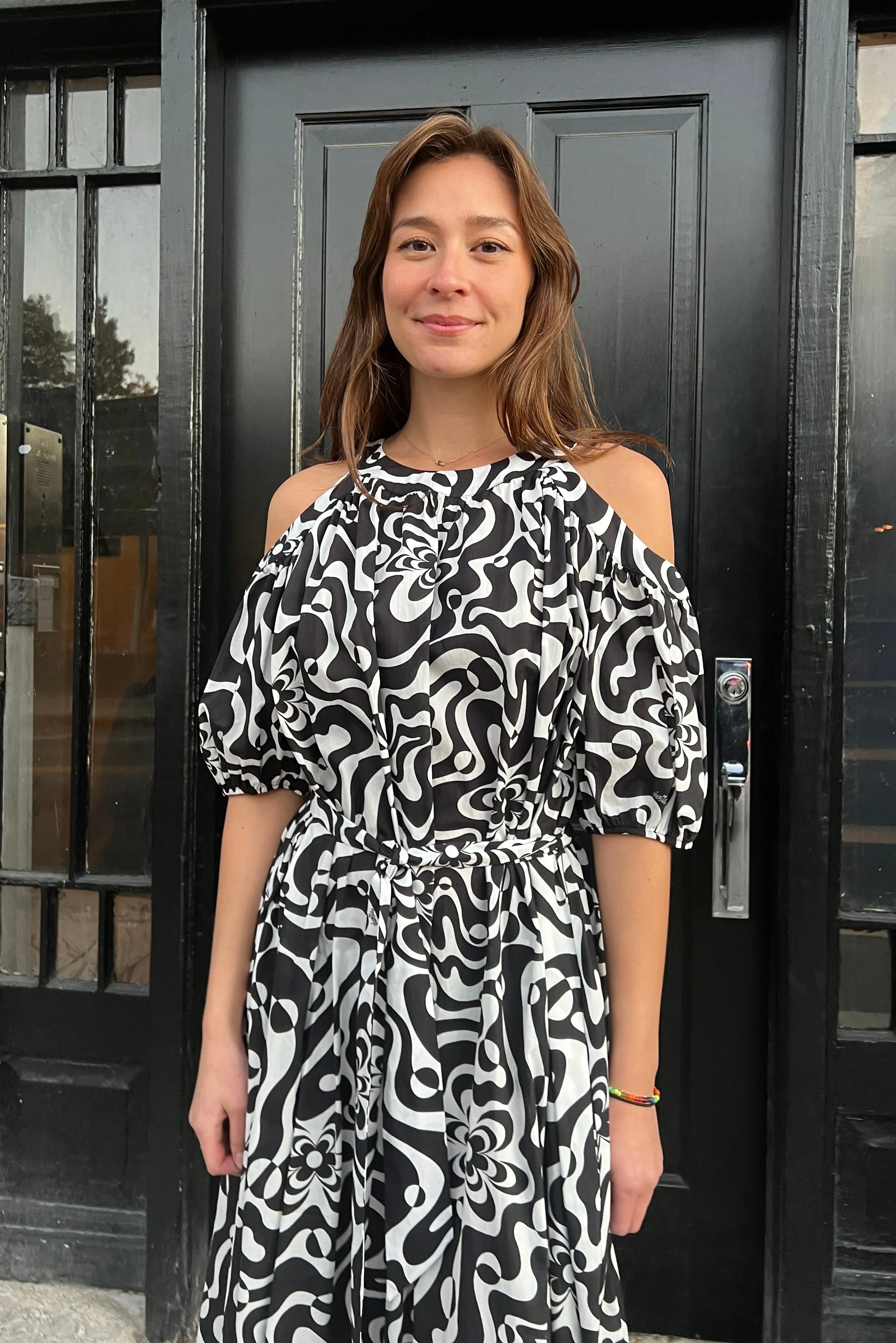 Vivetta - Dress: Stampa Fondo Nero