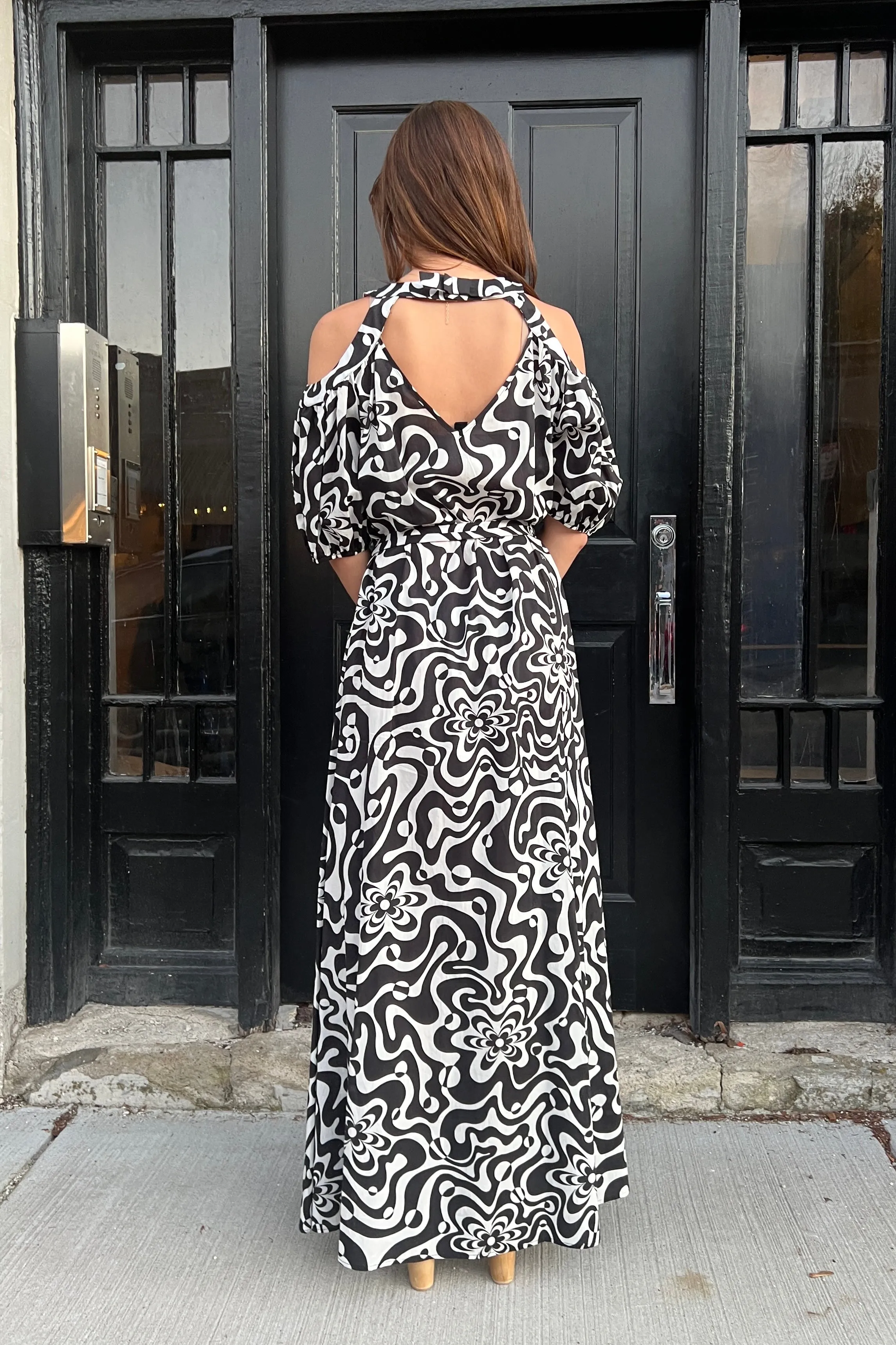 Vivetta - Dress: Stampa Fondo Nero