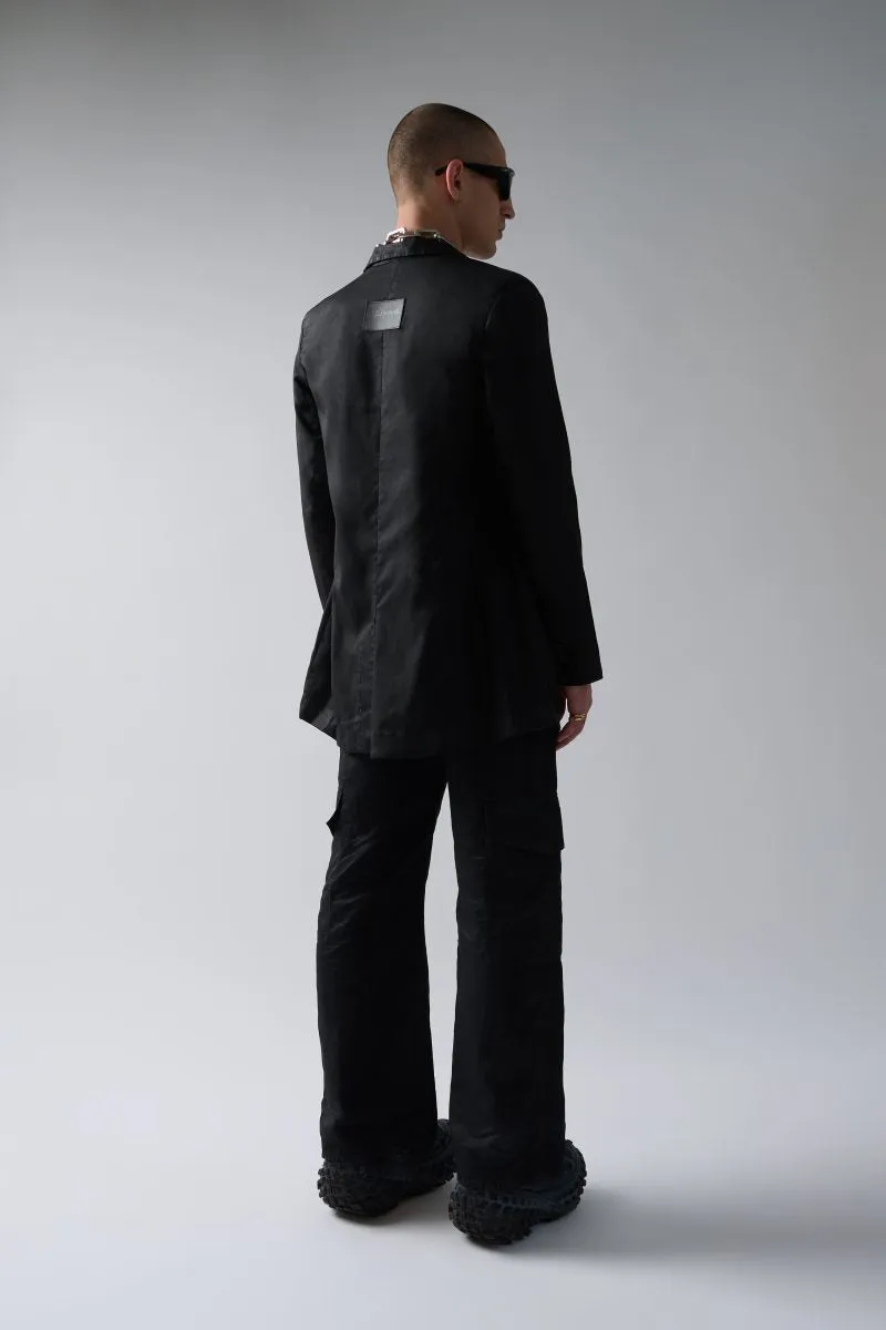 WAXED BLACK JACKET