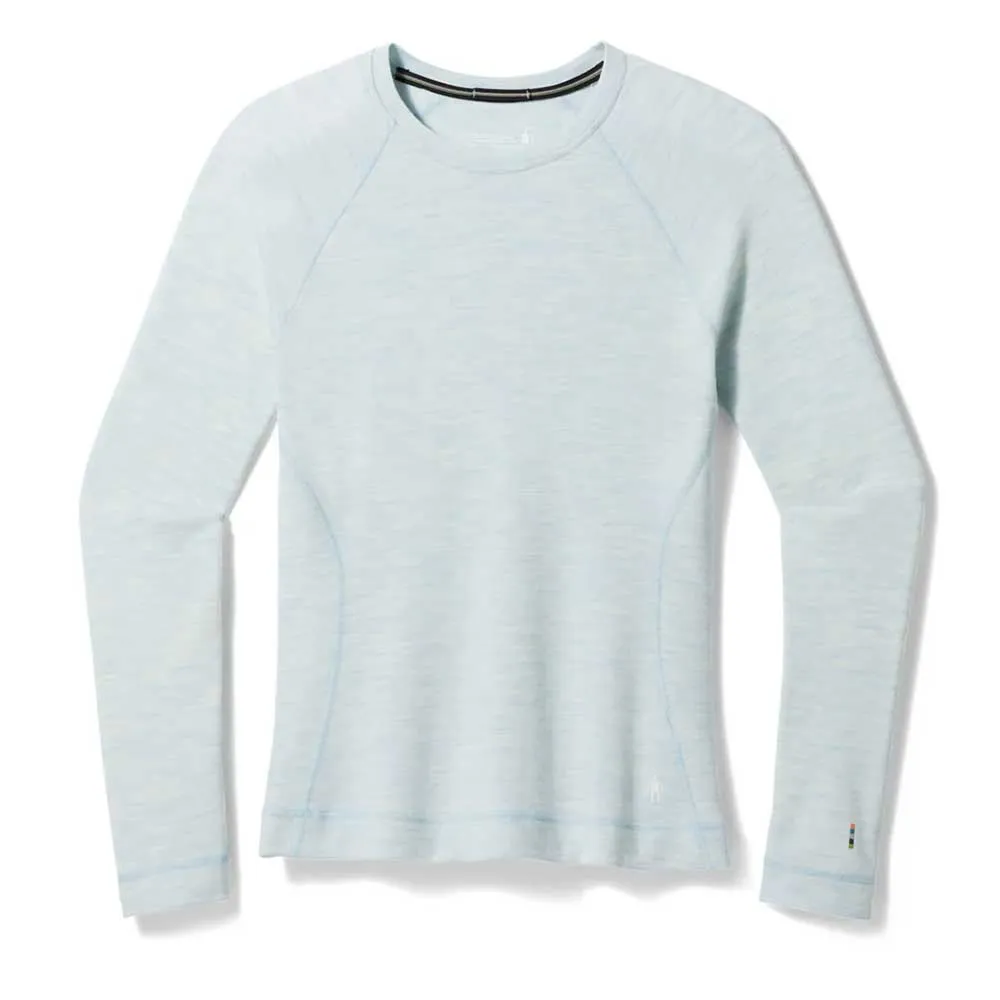 Women's Classic Thermal Merino Base Layer Crew - Winter Sky Heather